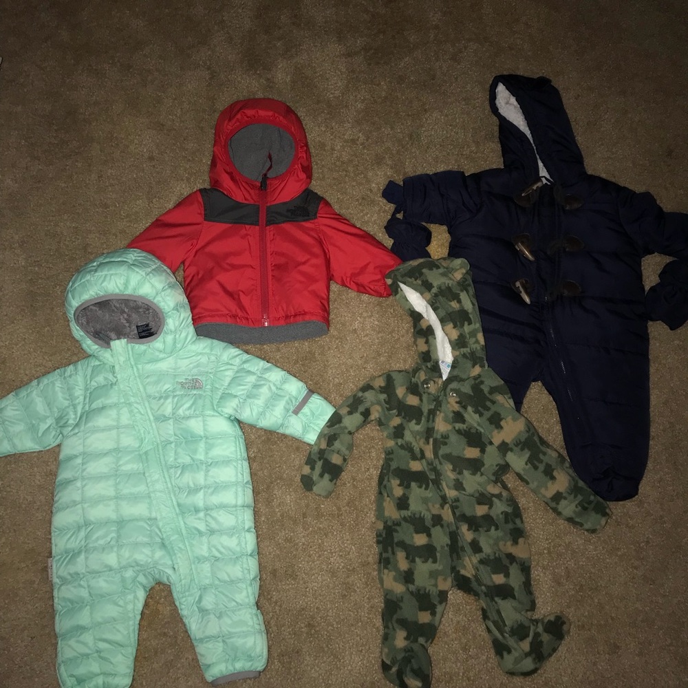 0-3month boy winter clothes